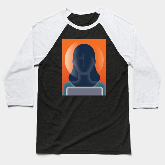 Isolated Baseball T-Shirt by Neil Webb | Illustrator